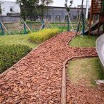 Landscaping organic pine bark mulch